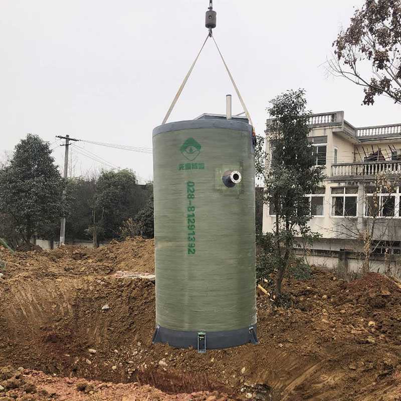 成都熊猫基地一体化泵站