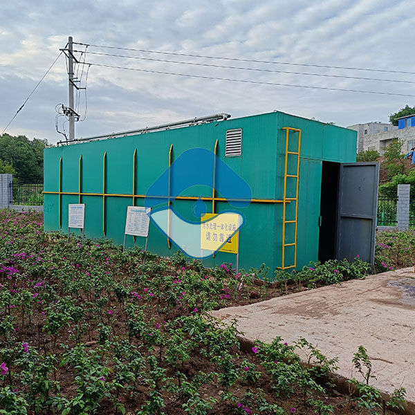 泸州玉龙湖服务区污水处理设备安装