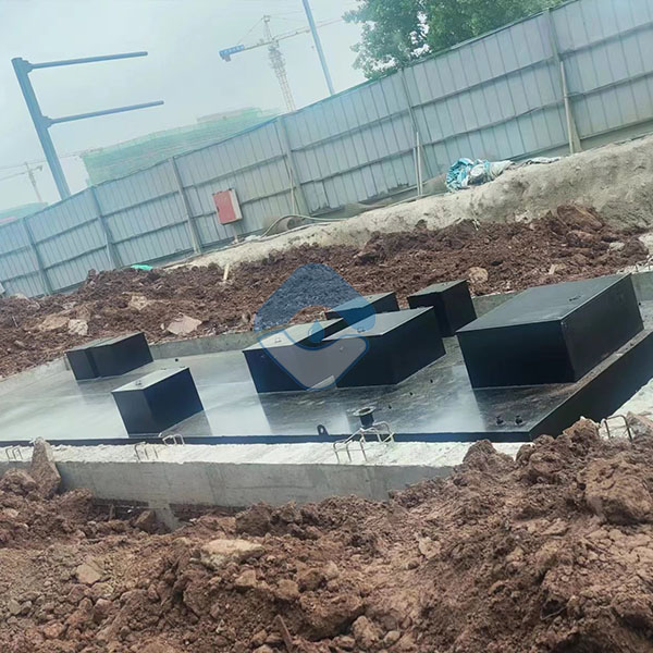 地埋式90吨中水回用设备安装