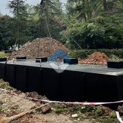 青城山地埋式污水处理设备安装